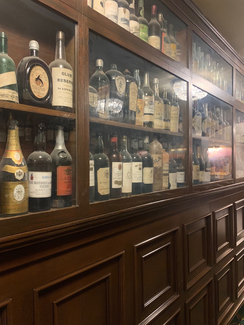 A wine cellar